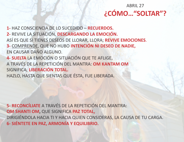 ¿Cómo... soltar?